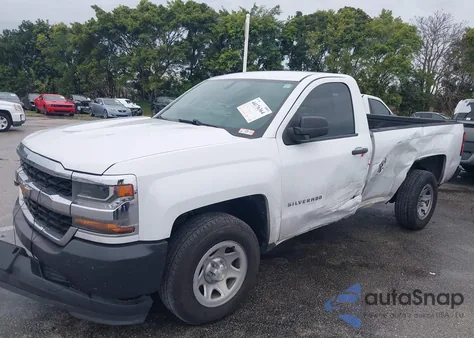 2018 Chevrolet Silverado 1500 Wt z USA, uszkodzony, nr VIN 1GCNCNEC5JZ290908
